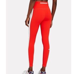 SOLID & STRIPED Sport Women's Soleil High Waisted Legging Candy Red Yoga Pants